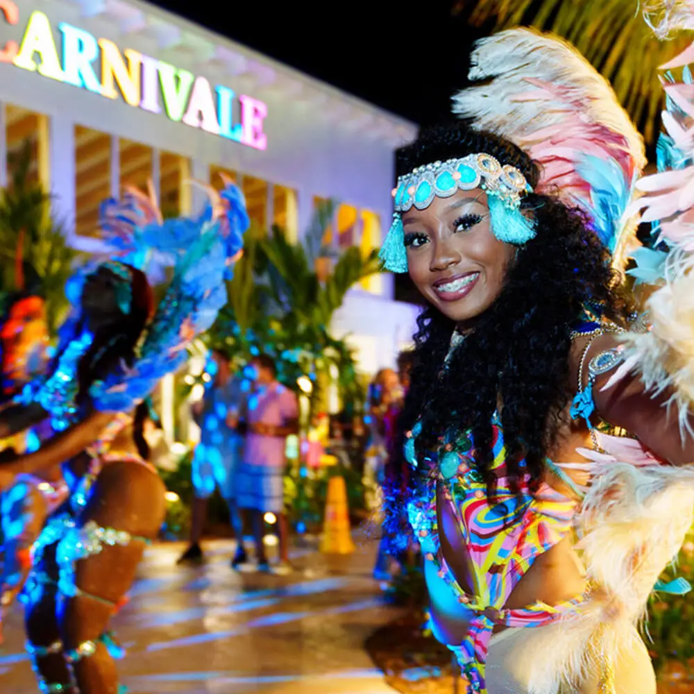 Carnivale Happenings Block Background Image